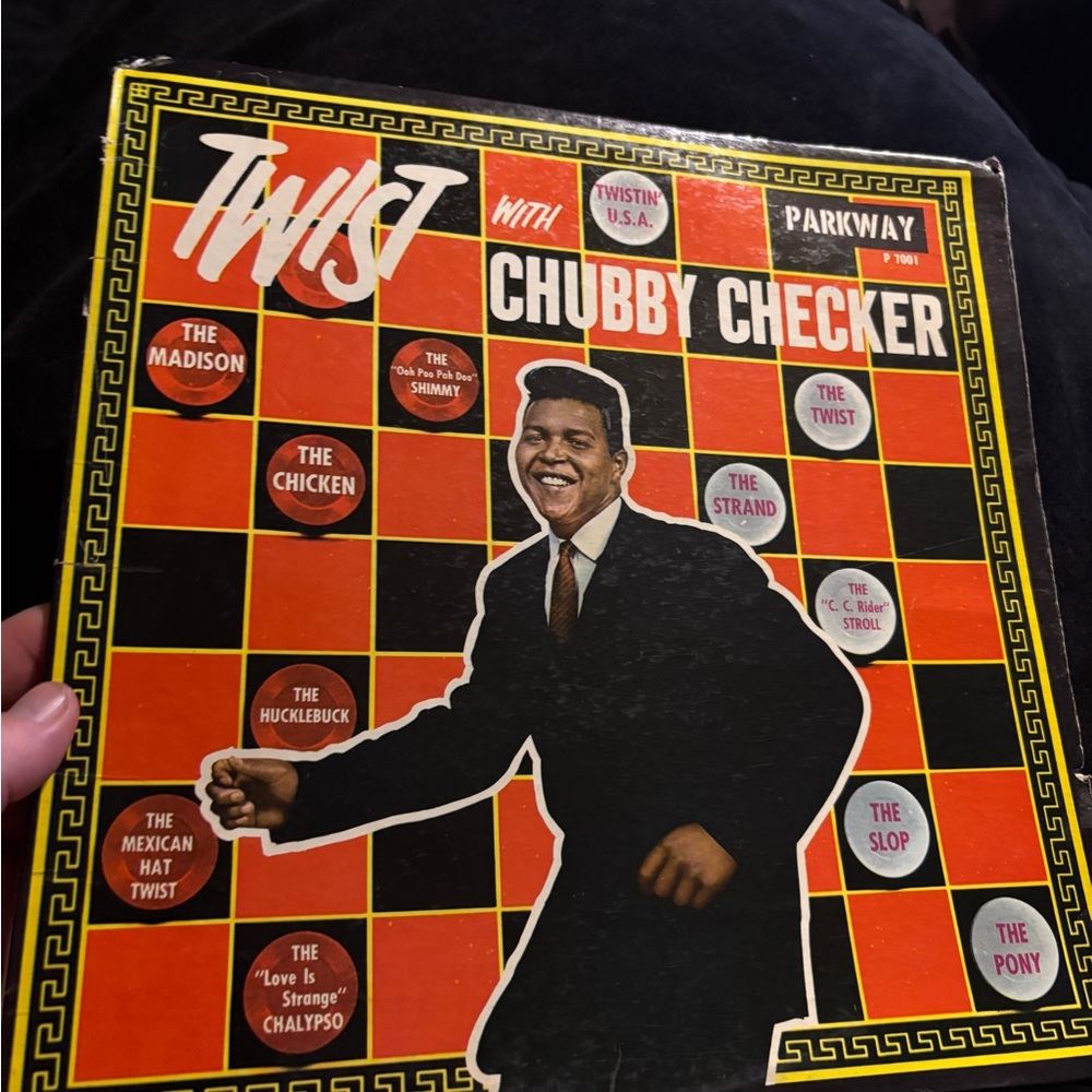 Chubby Checker ( The Twist ) Twistin USA Vinyl Record 1960